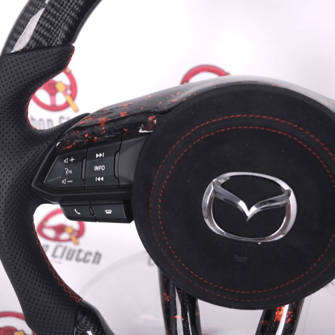 Carbon Clutch 2016+ Mazda 6 Custom Carbon Fiber Steering Wheel