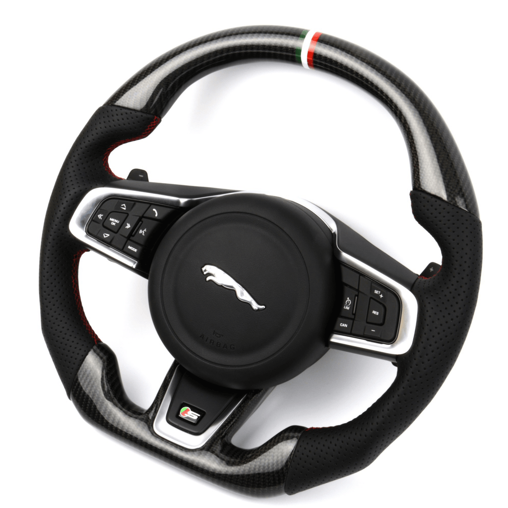 Carbon Clutch 2017-2020 Jaguar E-Pace/F-Pace Custom Steering Wheel