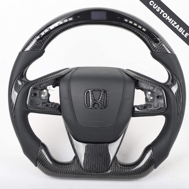 Carbon Clutch 2017+ Honda Civic 10th Gen Custom Carbon Fiber Steering Wheel