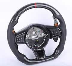 2017+ Jaguar F-Pace/XE Custom Carbon Fiber Steering Wheel.