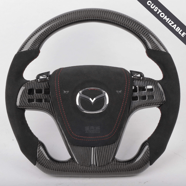 Carbon Clutch 2017+ Mazda  Custom Carbon Fiber Steering Wheel