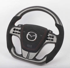 2017+ Mazda  Custom Carbon Fiber Steering Wheel.