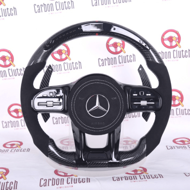 Carbon Clutch 2019+ Mercedes AMG Custom Carbon Fiber Steering Wheel