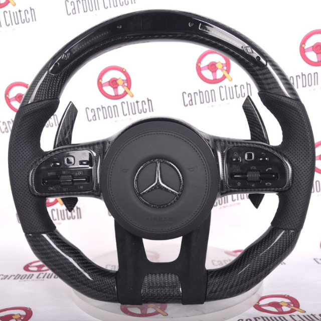Carbon Clutch 2019+ Mercedes AMG Custom Carbon Fiber Steering Wheel