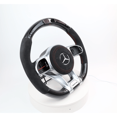 2019+ Mercedes LED Carbon Fiber Steering Wheel