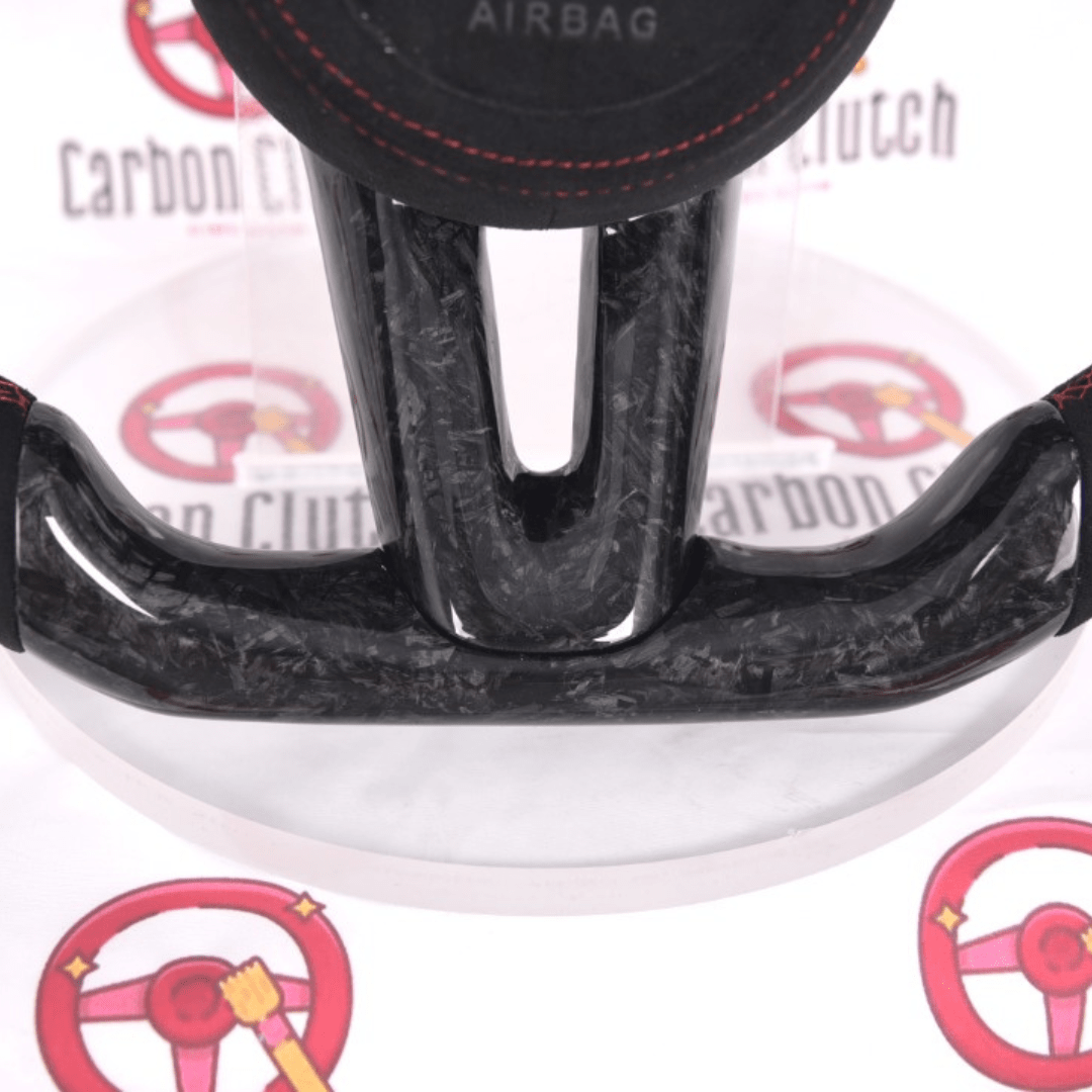 Carbon Clutch 2021 Mazda 3 Custom Carbon Fiber Steering wheel