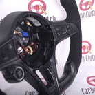 Carbon Clutch Alfa Romeo Custom Carbon Fiber Steering Wheel