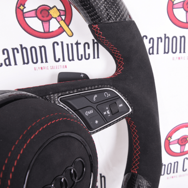 Carbon Clutch Audi 2016+ A3/4/5 S/RS Model Custom Carbon Fiber Steering
