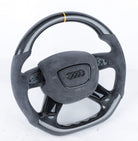 AUDI A6 13-18 four frame Custom Steering Wheel with(Airbag Cover).