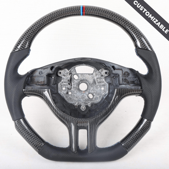 Carbon Clutch BMW E46 Custom Carbon fiber Steering Wheel