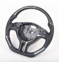 BMW E46 Custom Carbon fiber Steering Wheel.