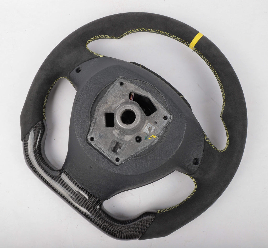 BMW F series Sport Line Carbon Fiber Steering Wheel with (Airbag Cover).
