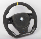 BMW F series Sport Line Carbon Fiber Steering Wheel with (Airbag Cover).