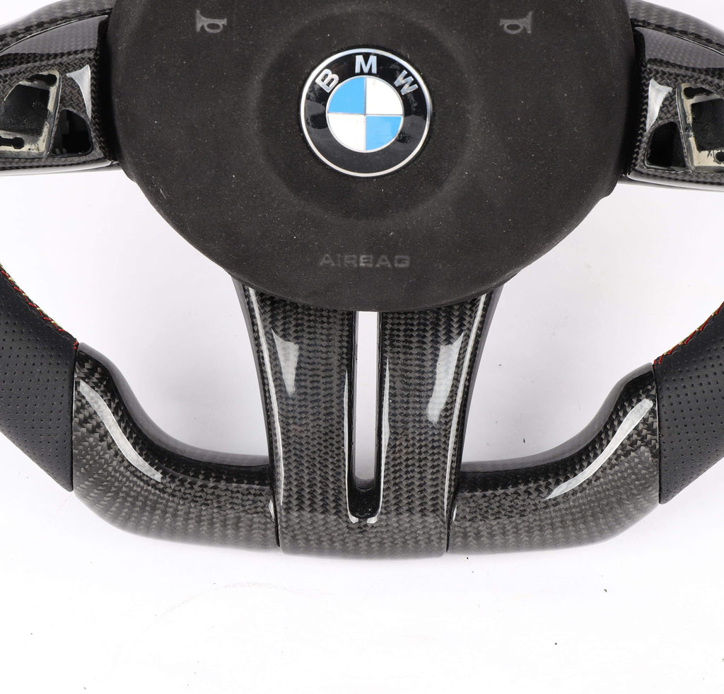 Carbon fiber car front steering wheel button frame cover for BMW Z4 E85  03-08