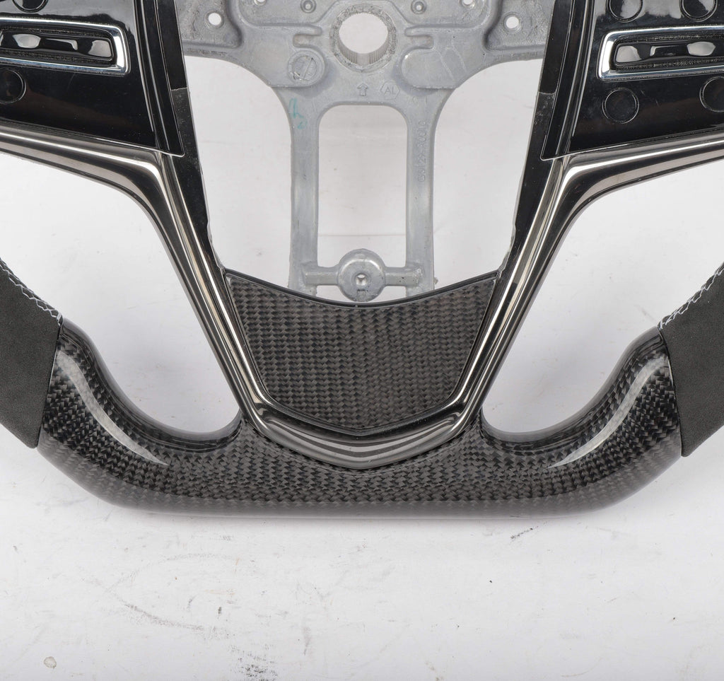 CADILLAC 2014+ ATS-V/CTS-V Custom Carbon Fiber Steering.