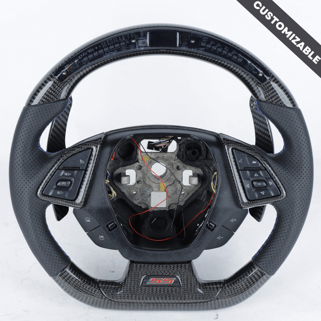 Carbon Clutch Camaro 2016+ Custom Carbon Fiber Steering Wheel