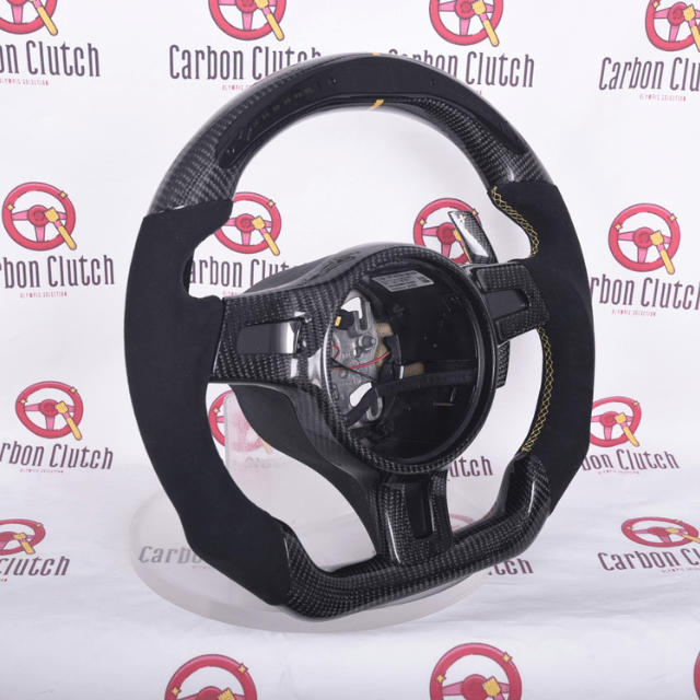 Carbon Clutch Carbon Fiber Steering Wheel 2012+ Porsche 991.1 Custom Carbon Fiber Steering Wheel