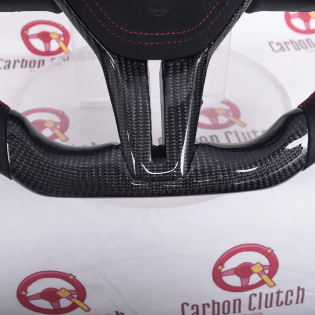 Carbon Clutch Carbon Fiber Steering Wheel 2017+Infiniti Q50/60 Custom Carbon Fiber Steering Wheel