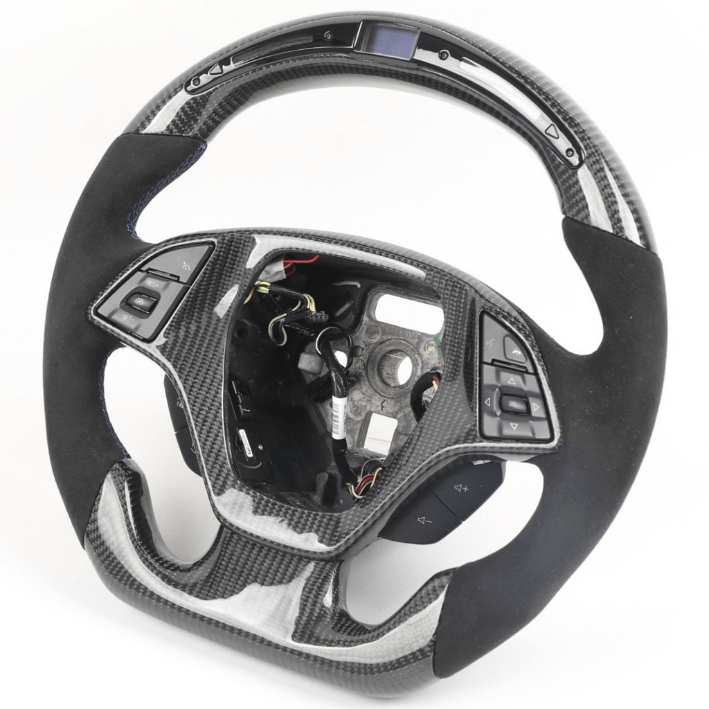 Carbon Clutch Corvette C7 Custom Carbon Fiber Steering Wheel