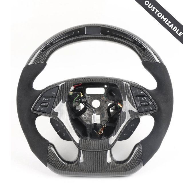 Carbon Clutch Corvette C7 Custom Carbon Fiber Steering Wheel