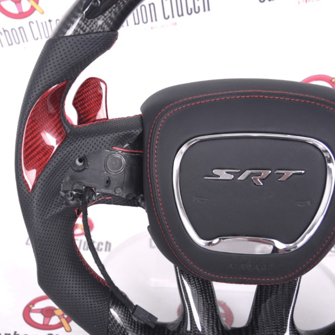 Carbon Clutch DODGE 2015-2022 Charger/Challenger SRT Custom Carbon Steering Wheel