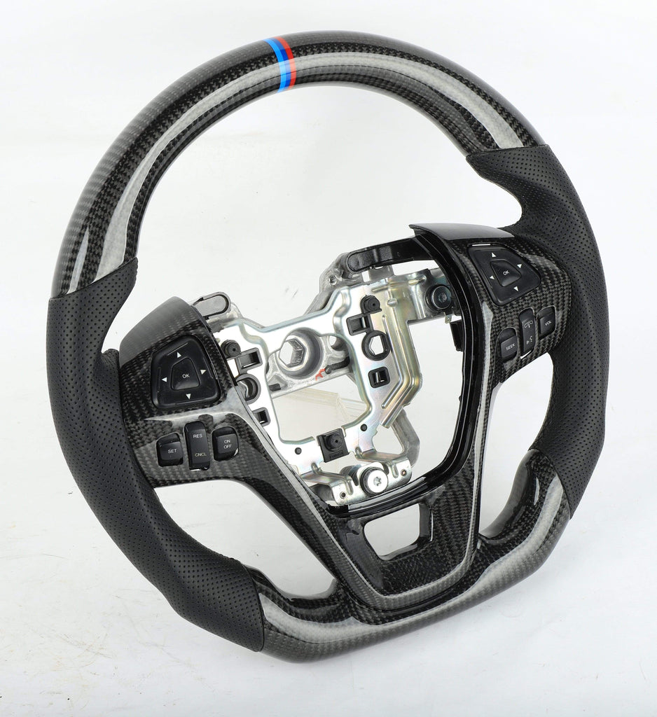 Ford Taurus SHO 2013+ custom carbon fiber steering wheel.