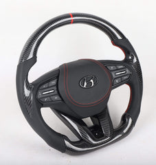 HYUNDIA SANTA Custom Steering Wheel with (Airbag Cover).
