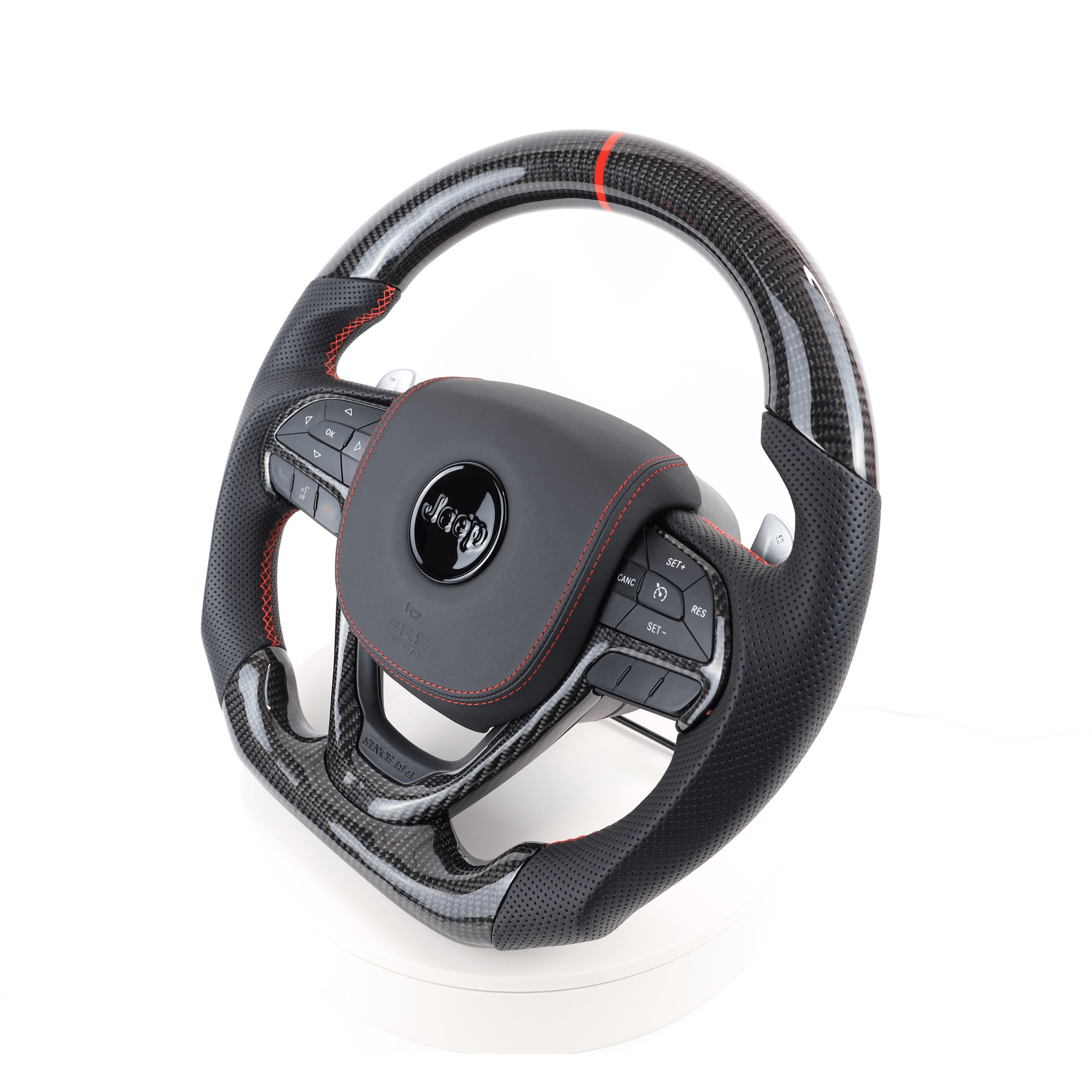 Carbon Clutch Jeep Grand Cherokee Carbon Fiber Steering Wheel