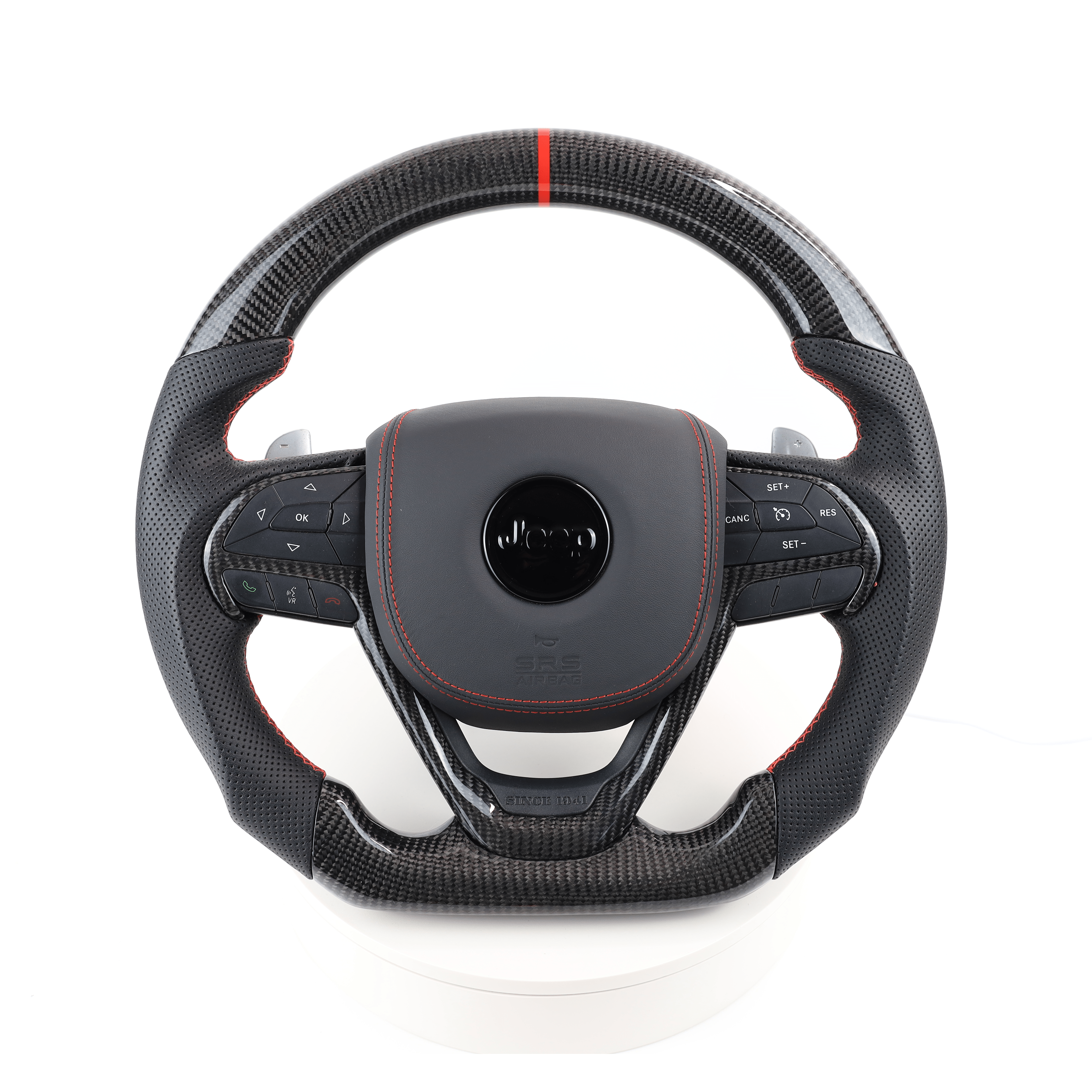 Carbon Clutch Jeep Grand Cherokee Carbon Fiber Steering Wheel