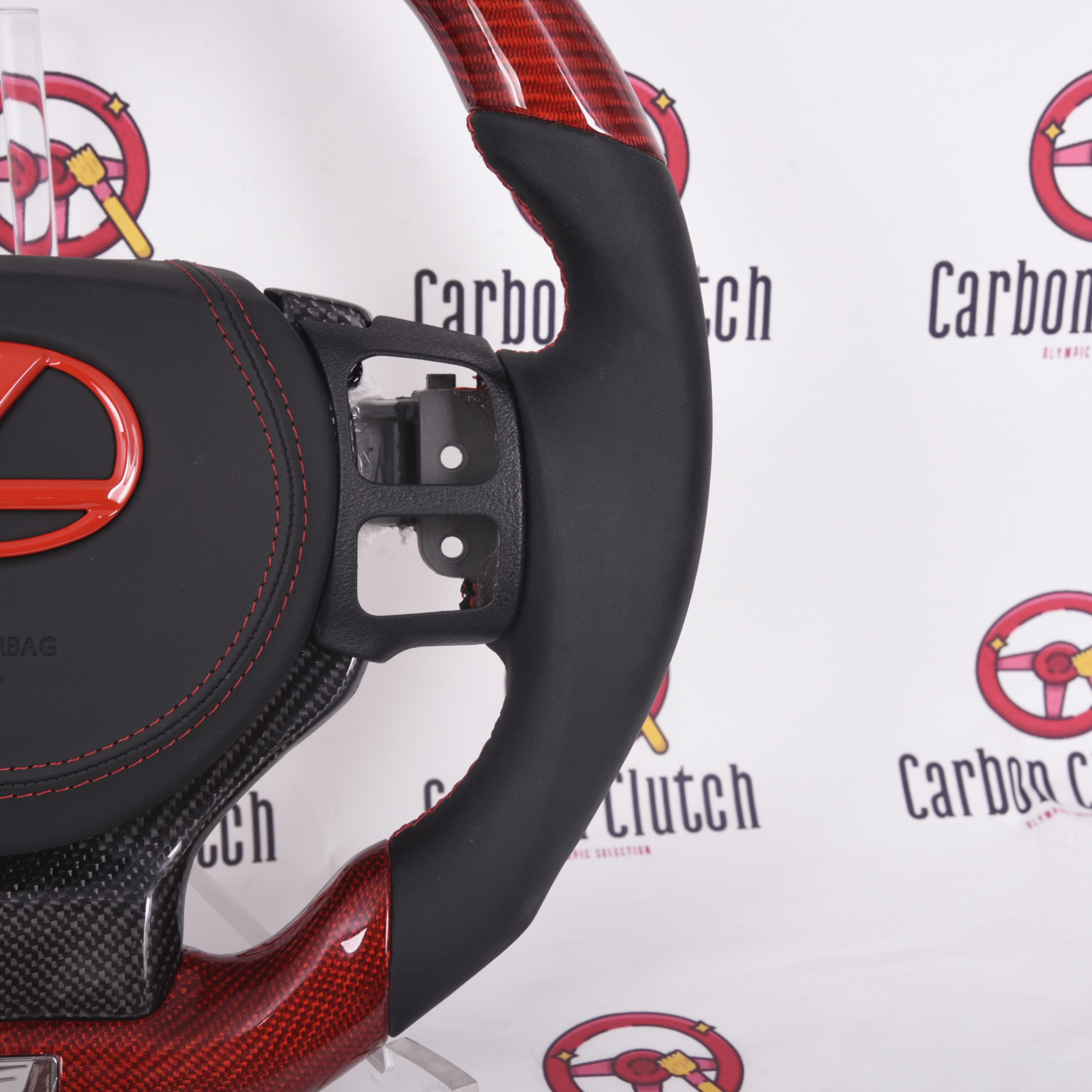 Carbon Clutch LEXUS RC 350F Custom Carbon fiber Steering Wheel