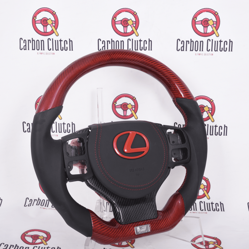 Carbon Clutch LEXUS RC 350F Custom Carbon fiber Steering Wheel