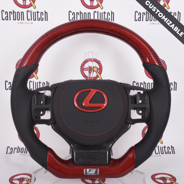 Carbon Clutch LEXUS RC 350F/ IS300 Custom Carbon fiber Steering Wheel