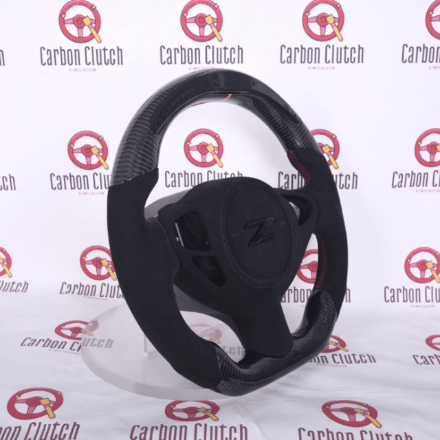 Carbon Clutch Nissan 370Z Custom Carbon Fiber Steering wheel