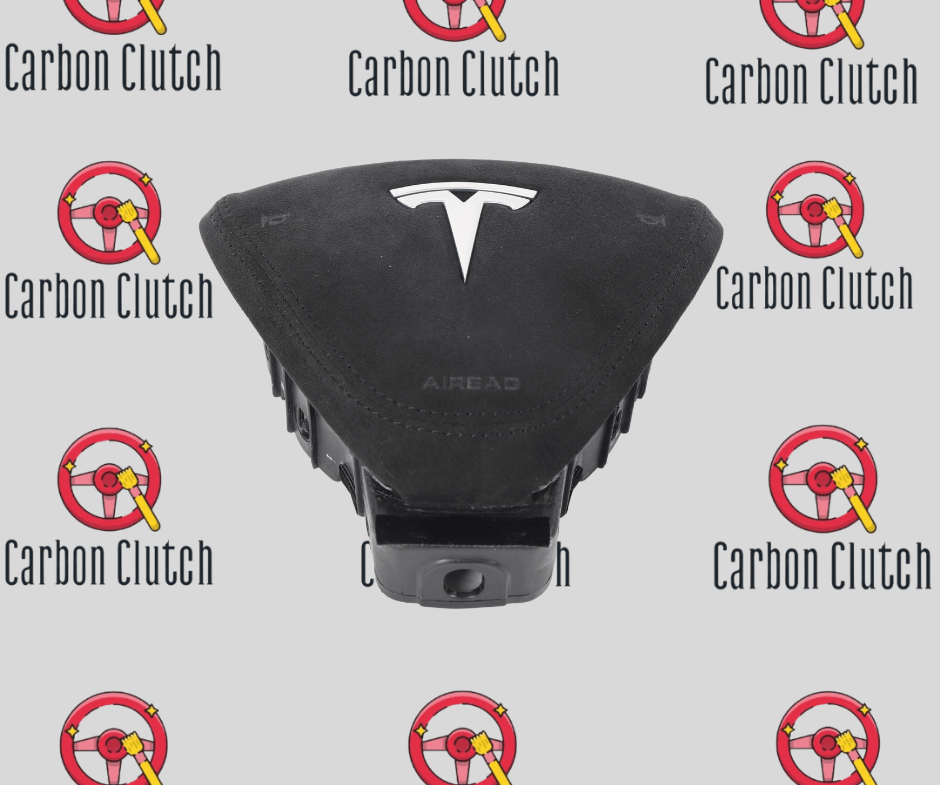 Carbon Clutch Tesla Custom Airbag Cover