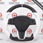 Carbon Clutch Tesla Model 3/Y Custom Carbon Fiber Steering Wheel