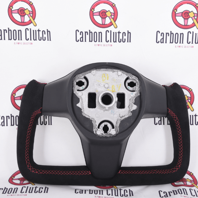 Carbon Clutch Yoke Tesla Model 3/Y Custom Carbon Fiber Steering Wheel